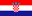 Vlag Kroatien