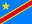 Vlag Demokratische Republik Kongo